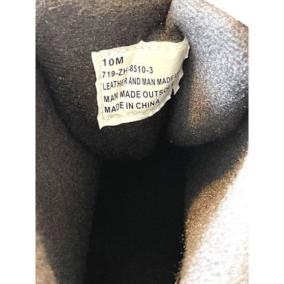 Khombu Thermolite Genuine Leather Upper Boots Men's Brown 10 - Picture 6 of 14